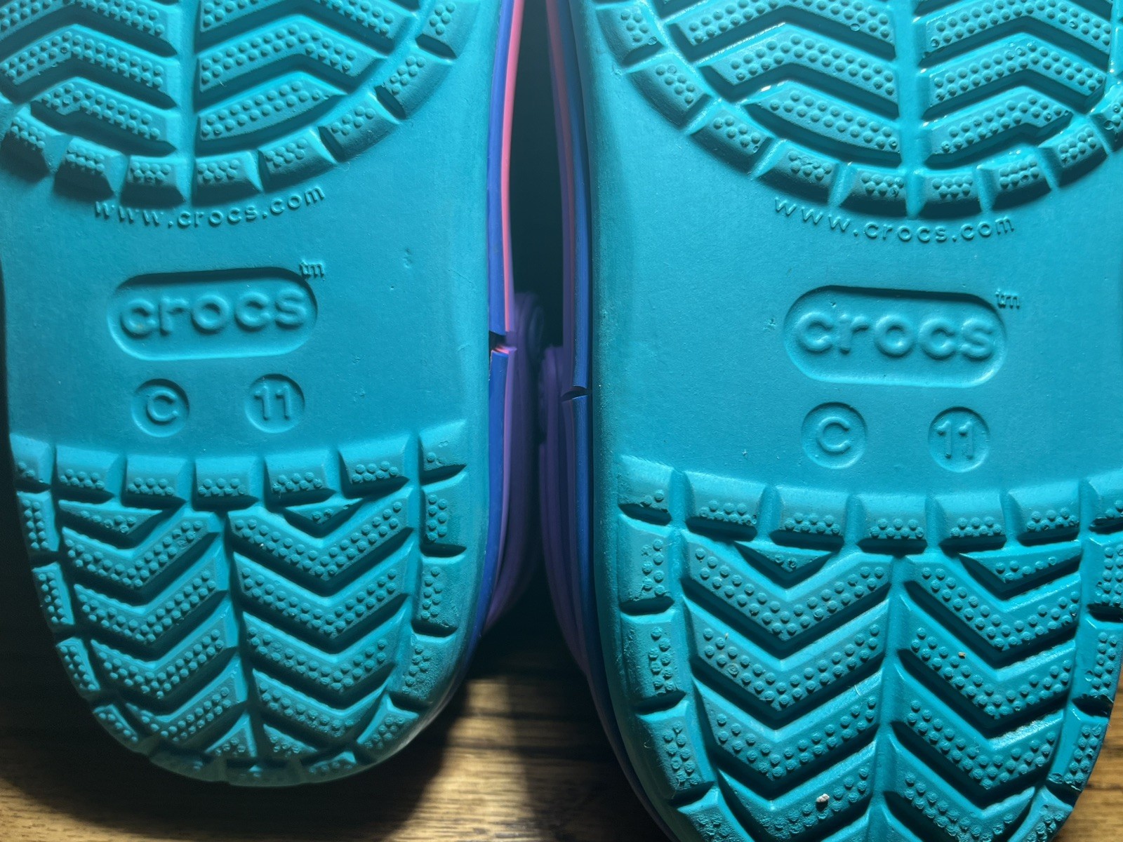 Toddler Crocs Size C11. Great Condition