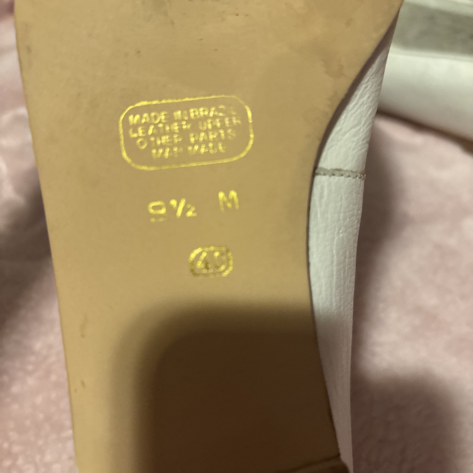 Ipanema Women’s Leather Upper And Man Made Size 9 1/2