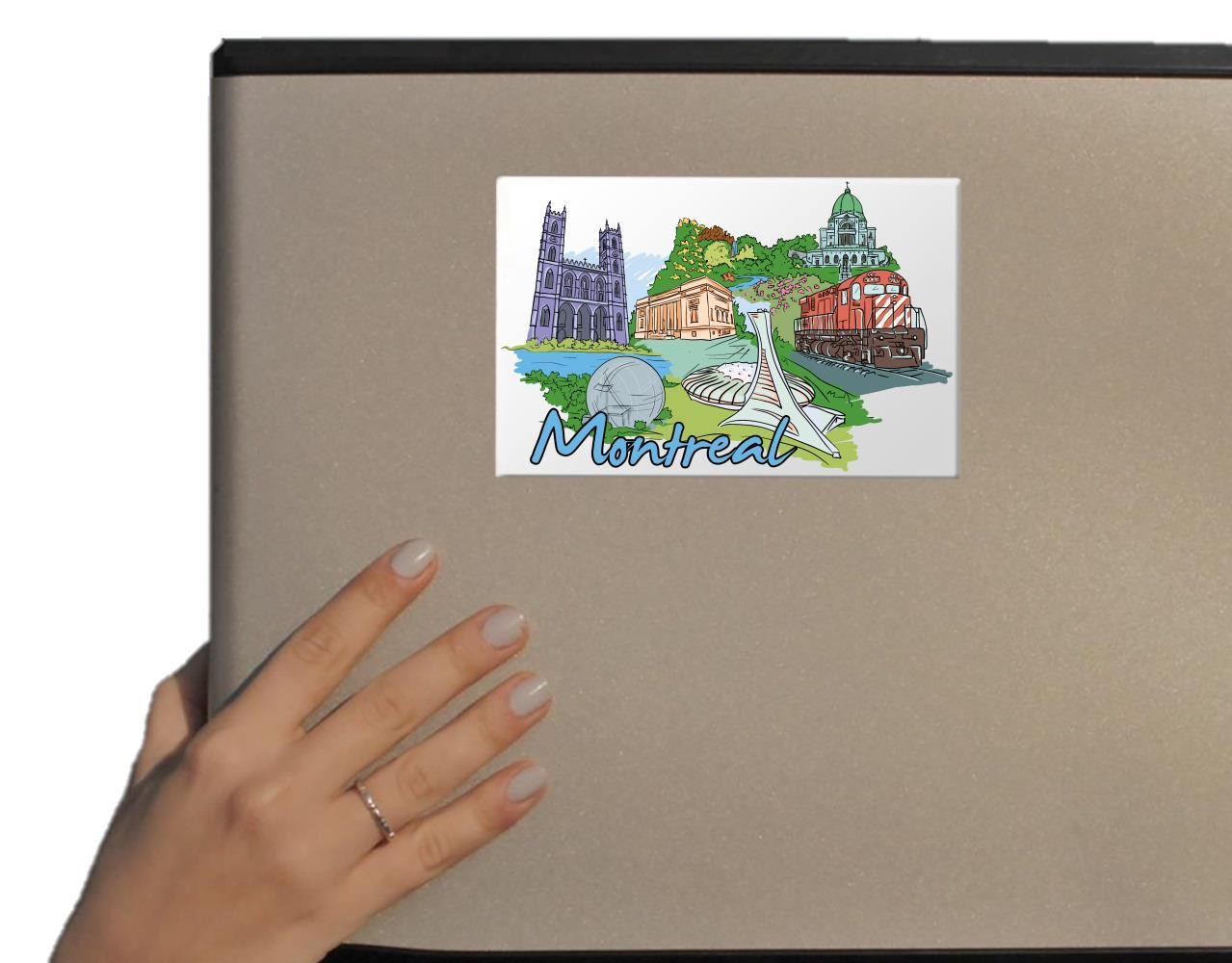 Fridge Magnet Montreal Botanical Garden Biodome Museum Of Fine Arts Gift World