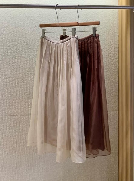 Brunello2026Cucinelli Classic Pearl Chain Beaded Double-layer Nude Pink Netting