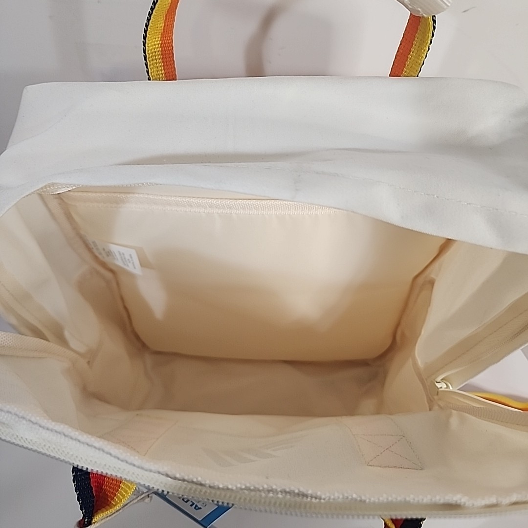 ALDI Gear Backpack Cream Rainbow 09-2023 Release Padded Laptop Inner Sleeve NEW