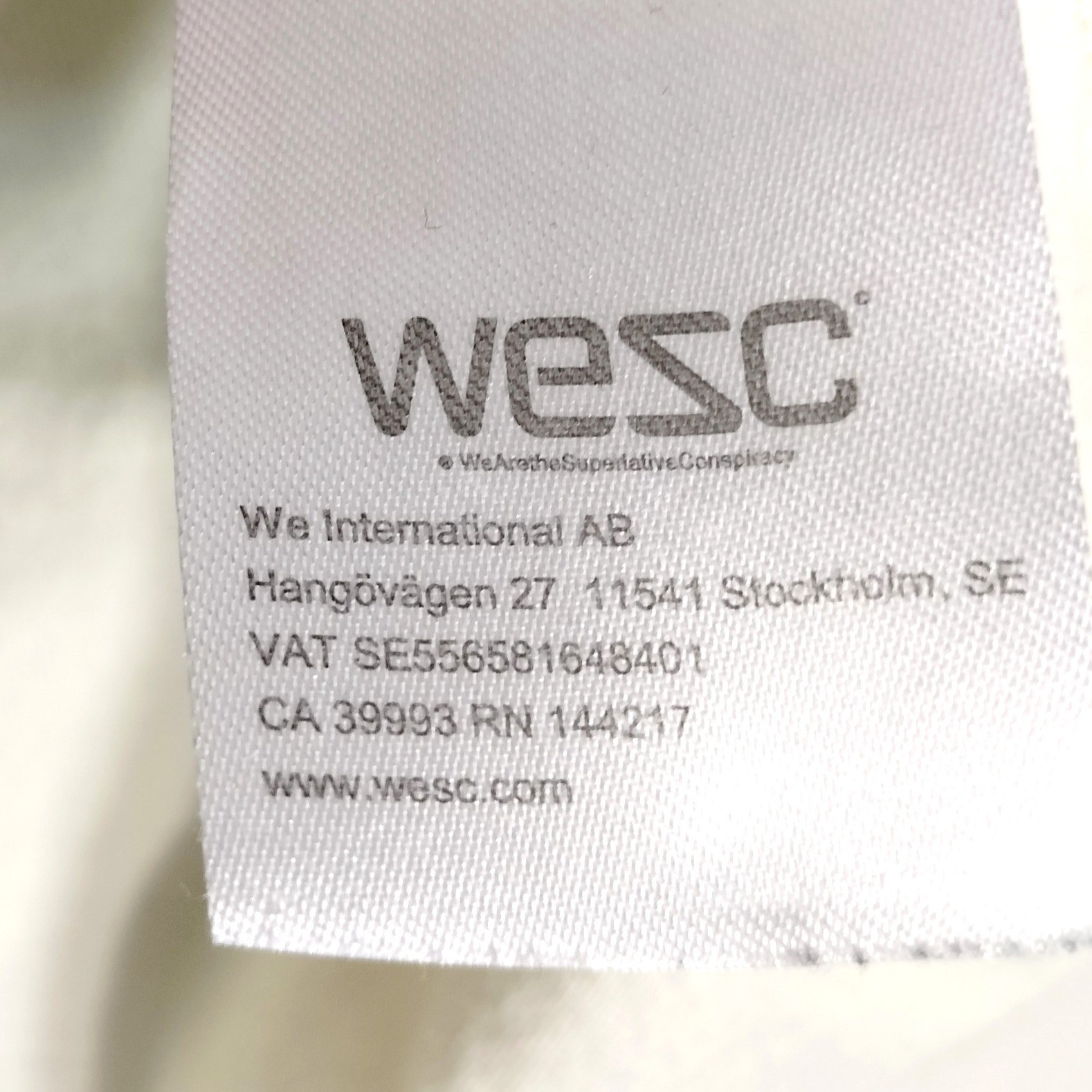 WESC Multicolor Hoodie; Damian Colorblock Short Sleeve T-Shirt Hoodie