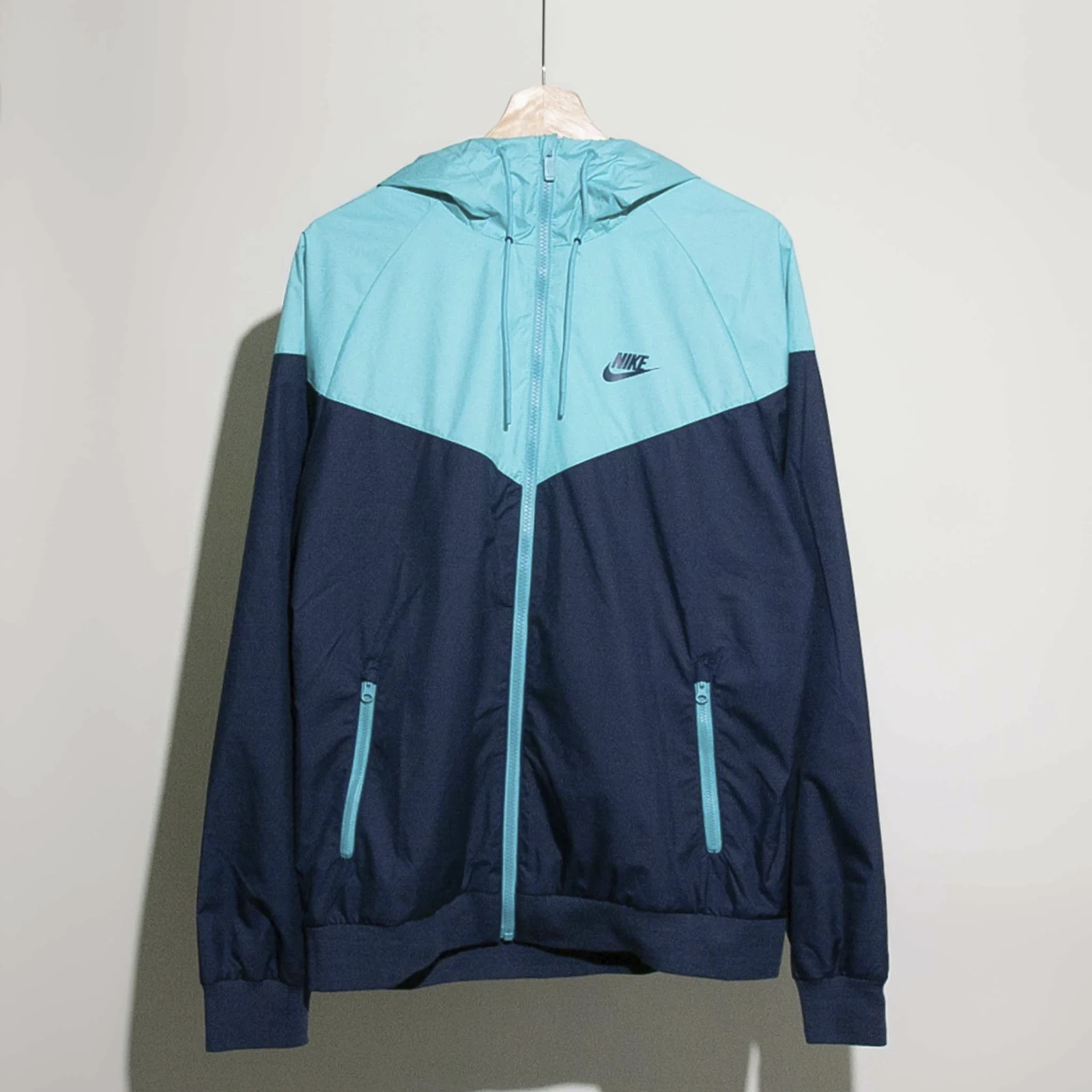 Nike Sportswear Windrunner Jacket Midnight Navy Blue Dusty Cactus 727324-413