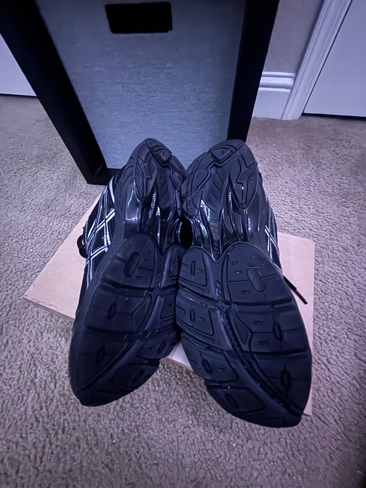 ASICS GT 2160 Black/Pure Silver Size 10