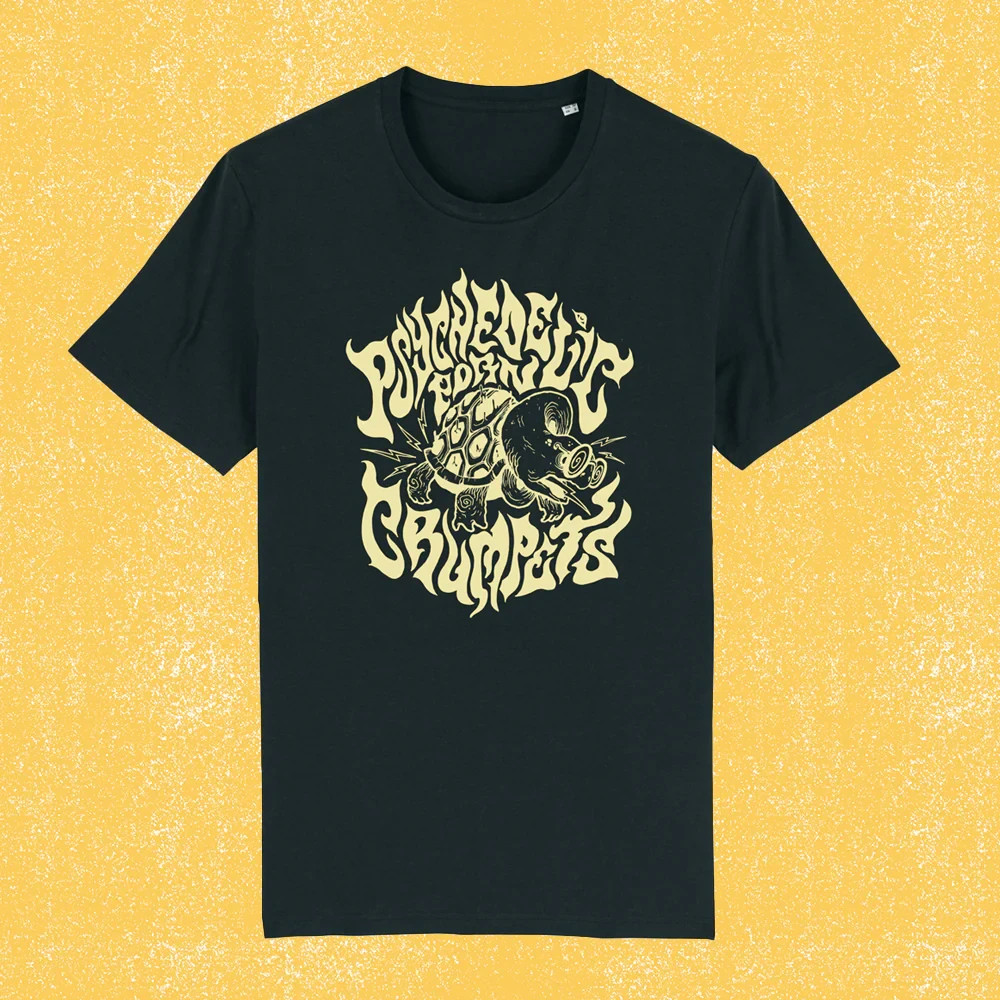 Psychedelic Porn Crumpets Black Cotton Shirt Full size S-5XL BS1008