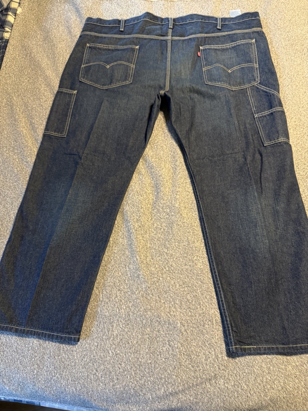 Levi’s CARPENTER Sits below Waist LOOSE FIT BLUE BIG & TALL 48×30 JEANS