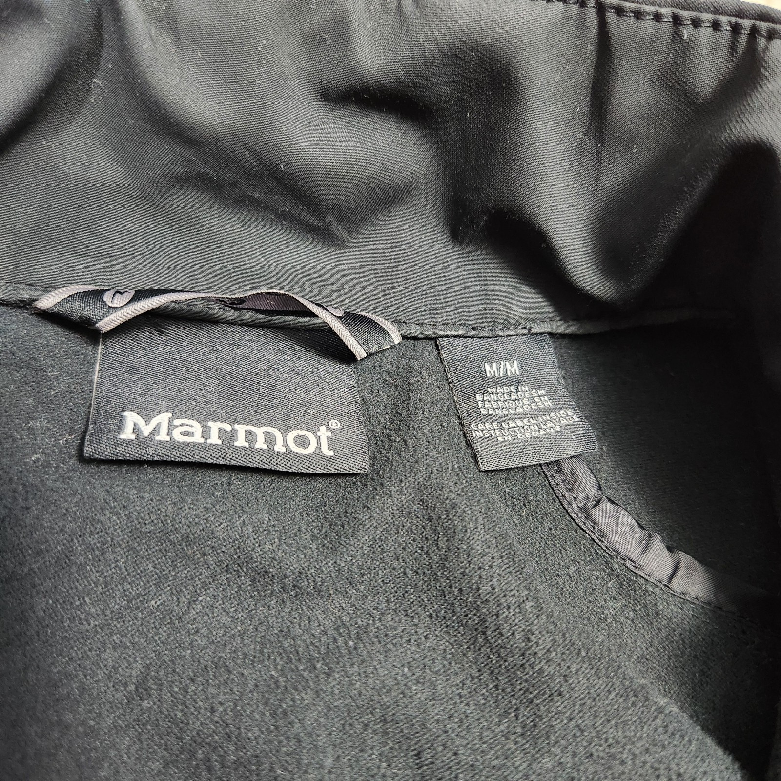 Marmot Approach Jacket Men M Softshell Hiking Full Zip Gorpcore Fleece Lined