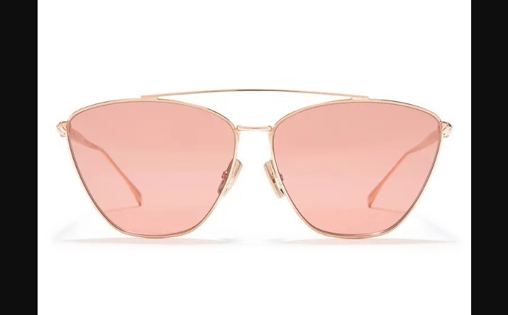 Fendi 64mm Cat Eye Sunglasses FF0438/S ROSE GOLD