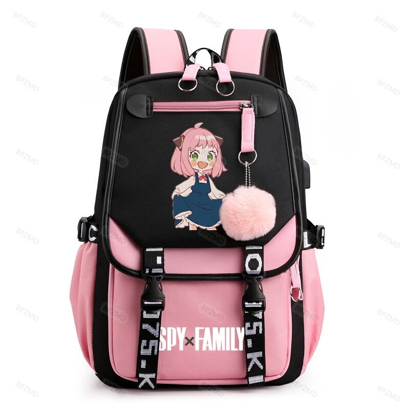 Spy/X/Family Backpack Rucksack Canvas Backpack Laptop Travel Bag unisex new