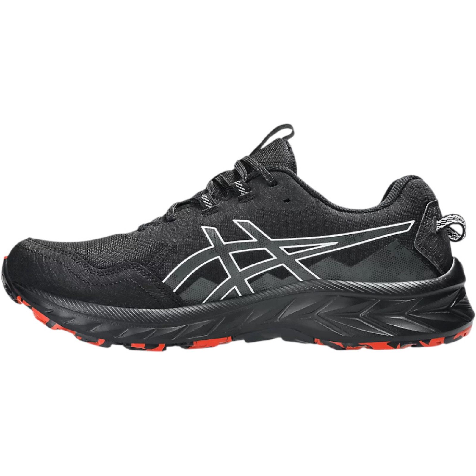 Asics GEL-Venture 10 Men Trail Running Shoe Black Lake Grey Red US Size 7-14 New