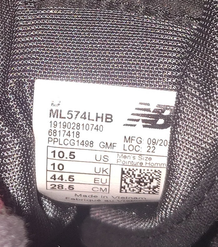 new balance 574 mens 10 wide