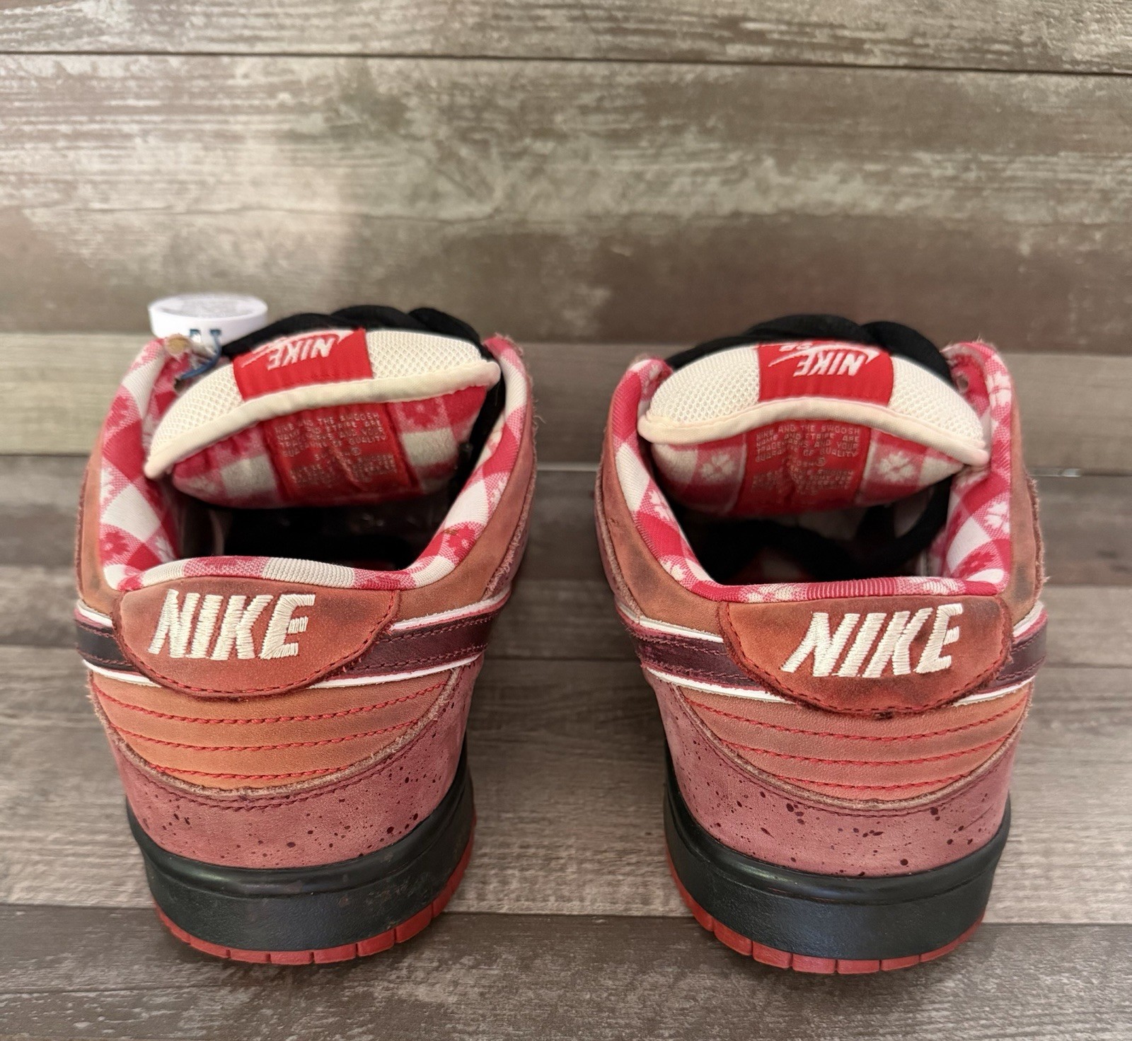 Nike Red Lobster 🦞 Dunk Low Premium SB Skateboarding Shoes Red US 10.5