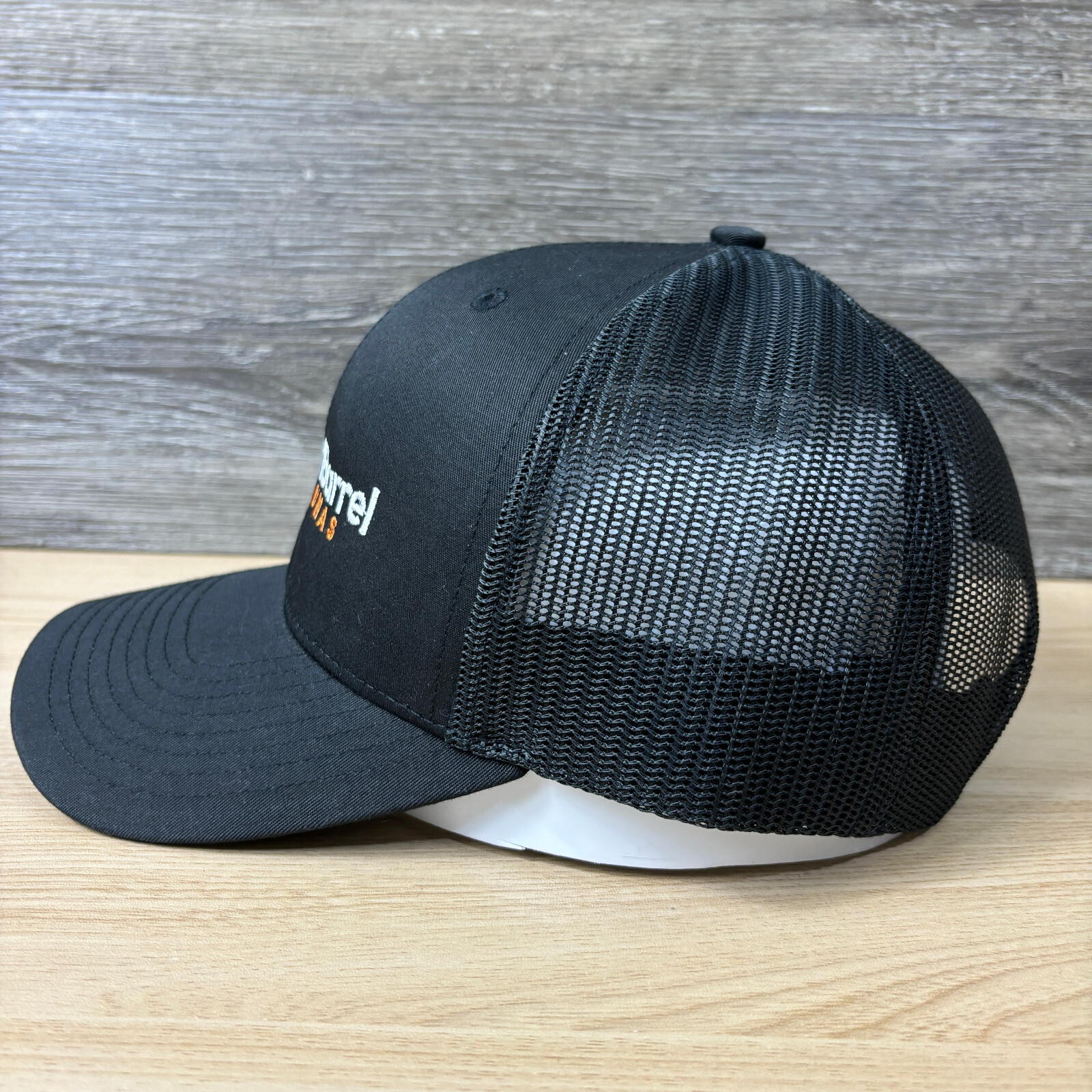 Setri Barrel Saunas Hat Cap Snap Back Black One Size Adjustable