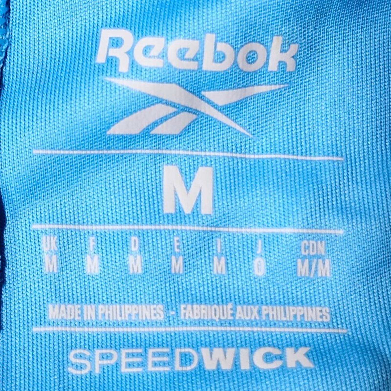 NWT MEN’S REEBOK 100% RECYCLED POLYESTER SPEEDWICK TRAINING SHORTS BLUE M $35