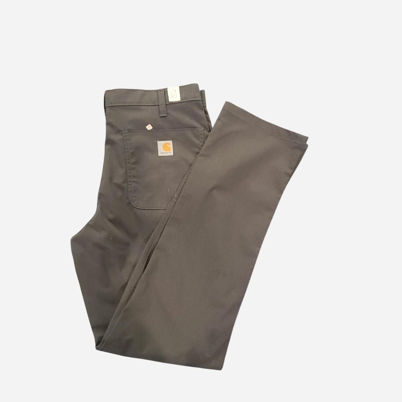 Grey Carhartt cargo trousers 32×34 relaxed fit, extra pockets