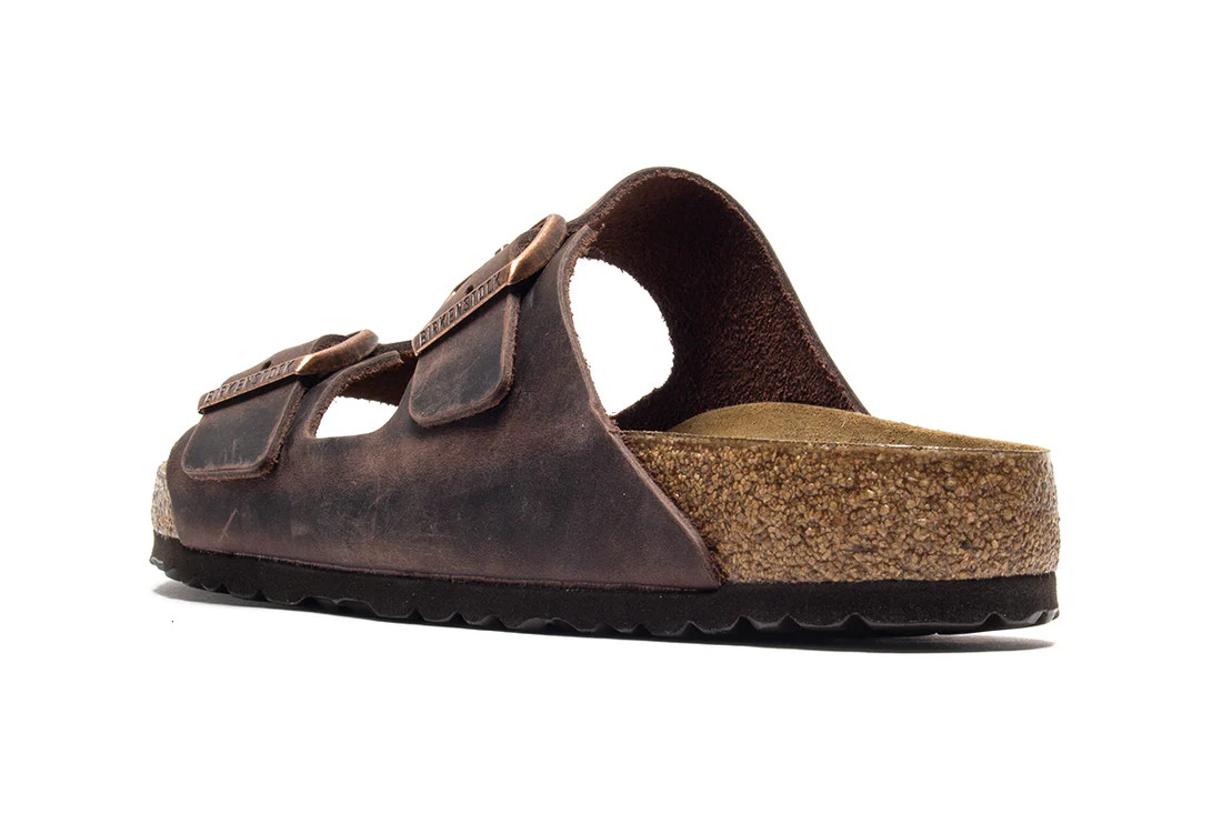 Birkenstock Arizona Oiled Leather Habana Sandals Soft Footbed Shoes New w/ Box