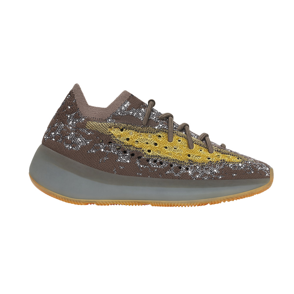adidas Yeezy Boost 380 Lace Up Mens Brown Sneakers Casual Shoes H02541