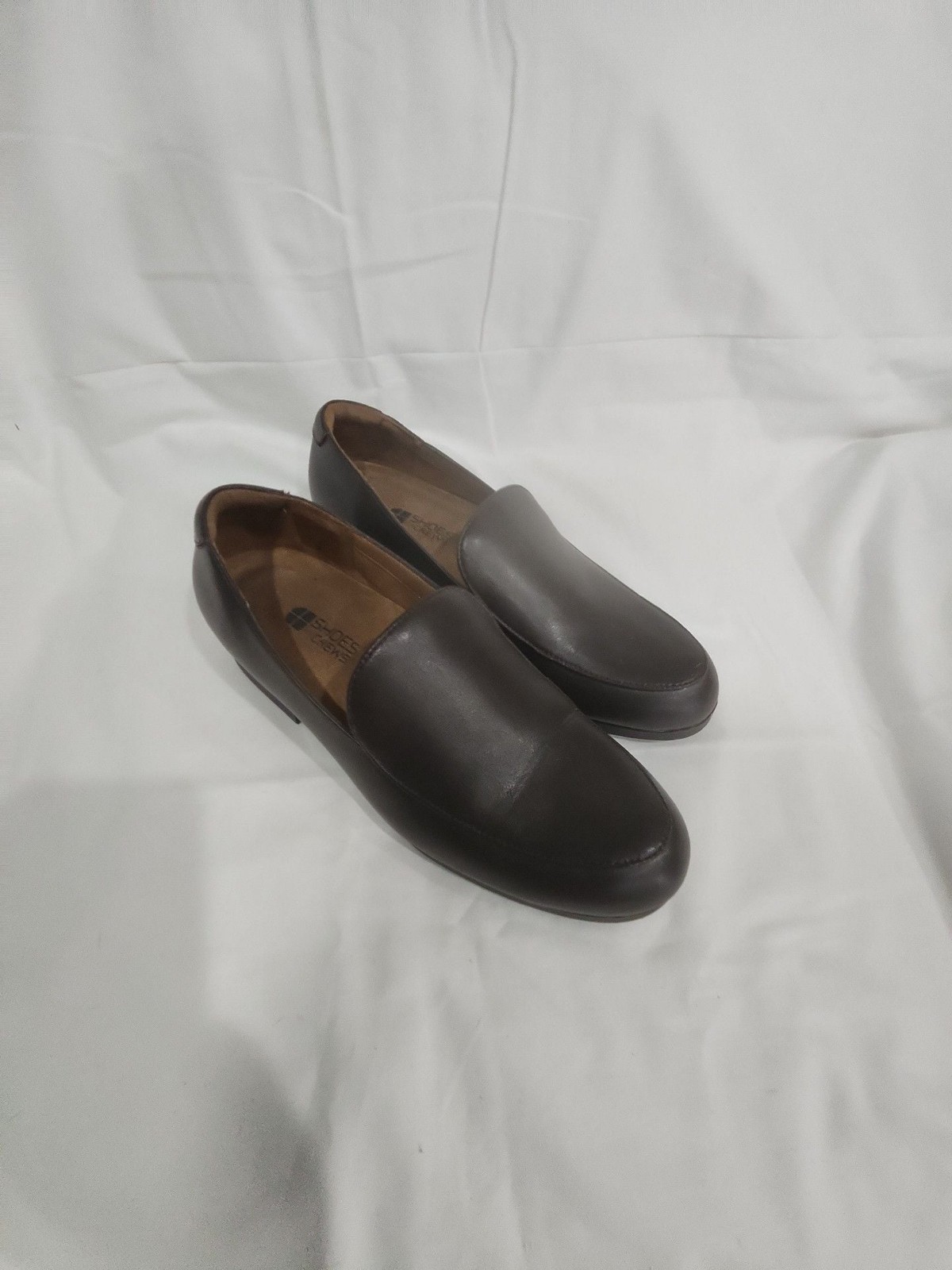 Shoes For Crews Riley Women’s Brown Slip Resistant Leather Loafers