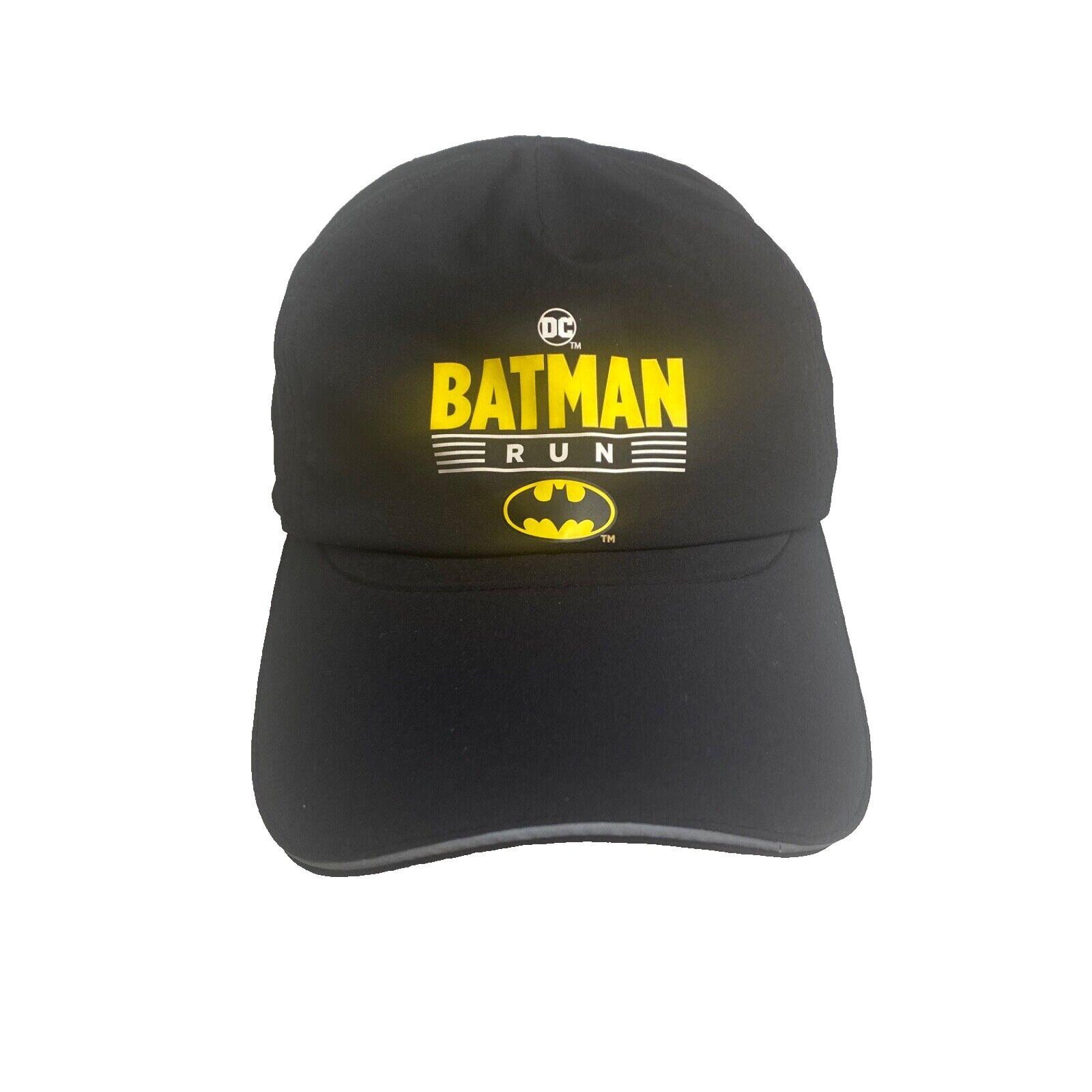 DC Batman Run Hat Cap Other Strap-Back Lightweight Running Black Nylon