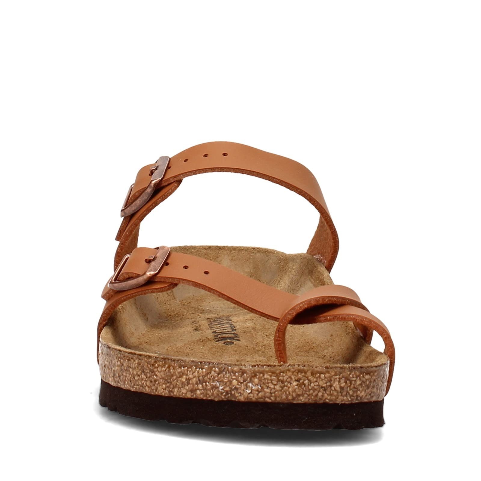 Birkenstock Unisex Mayari Birko-Flor Sandals Ginger Brown, Size EU37-US W6-M4