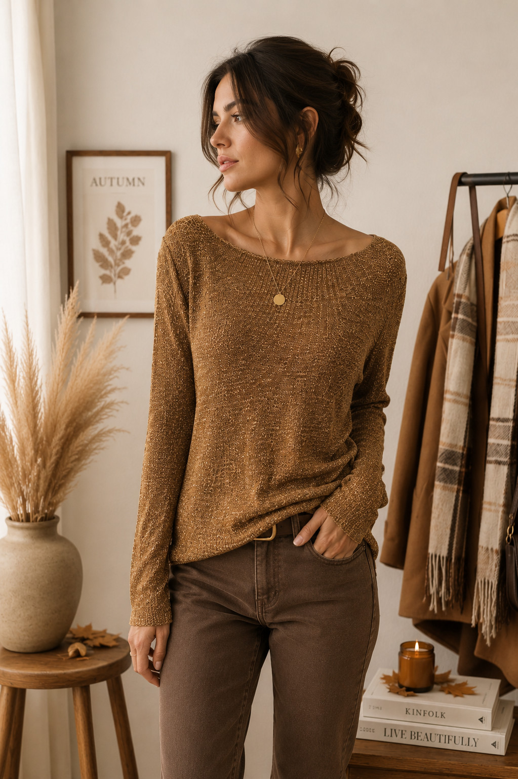 Pier Antonio Gaspari Camel pullover Size IT 42 US Size 6