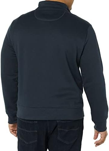Men’s Quarter-Zip Fleece Pullover Long Sleeve Comfortable Casual Sweatshirt