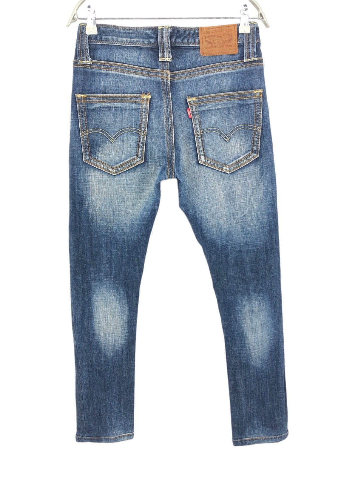 LEVI’S STRAUSS & CO Men 504 Buatan Cina Straight Slim Jeans Size W28 L28