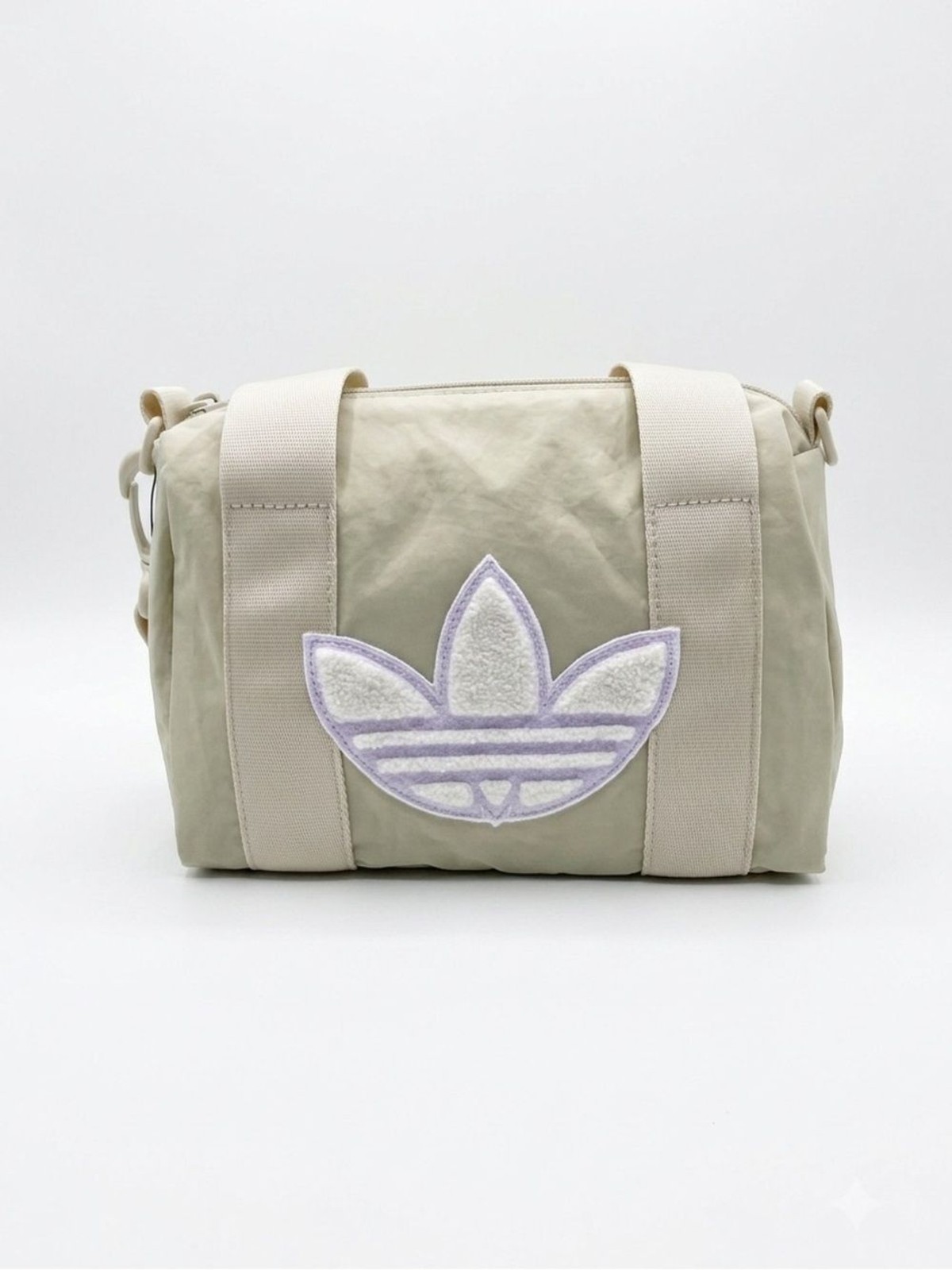 New with Tags Adidas Trefoil Crossbody Bag – Beige & Lilac