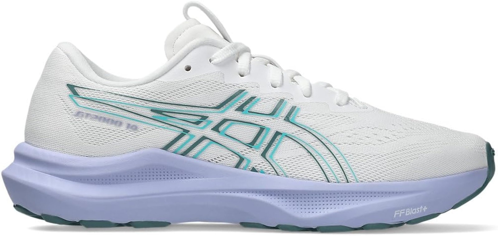 ASICS Kid’s GT-2000 14 GS Running Shoes – White/Fresh Air – 6 Big Kid