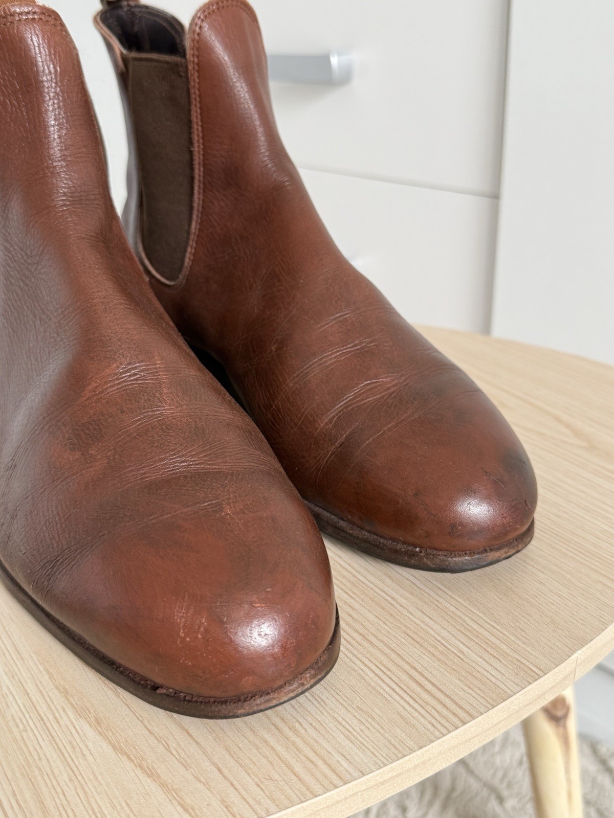 R.M. Williams Men’s Chelsea Leather Vintage Comfort Craftsman Boots Size UK8 US9