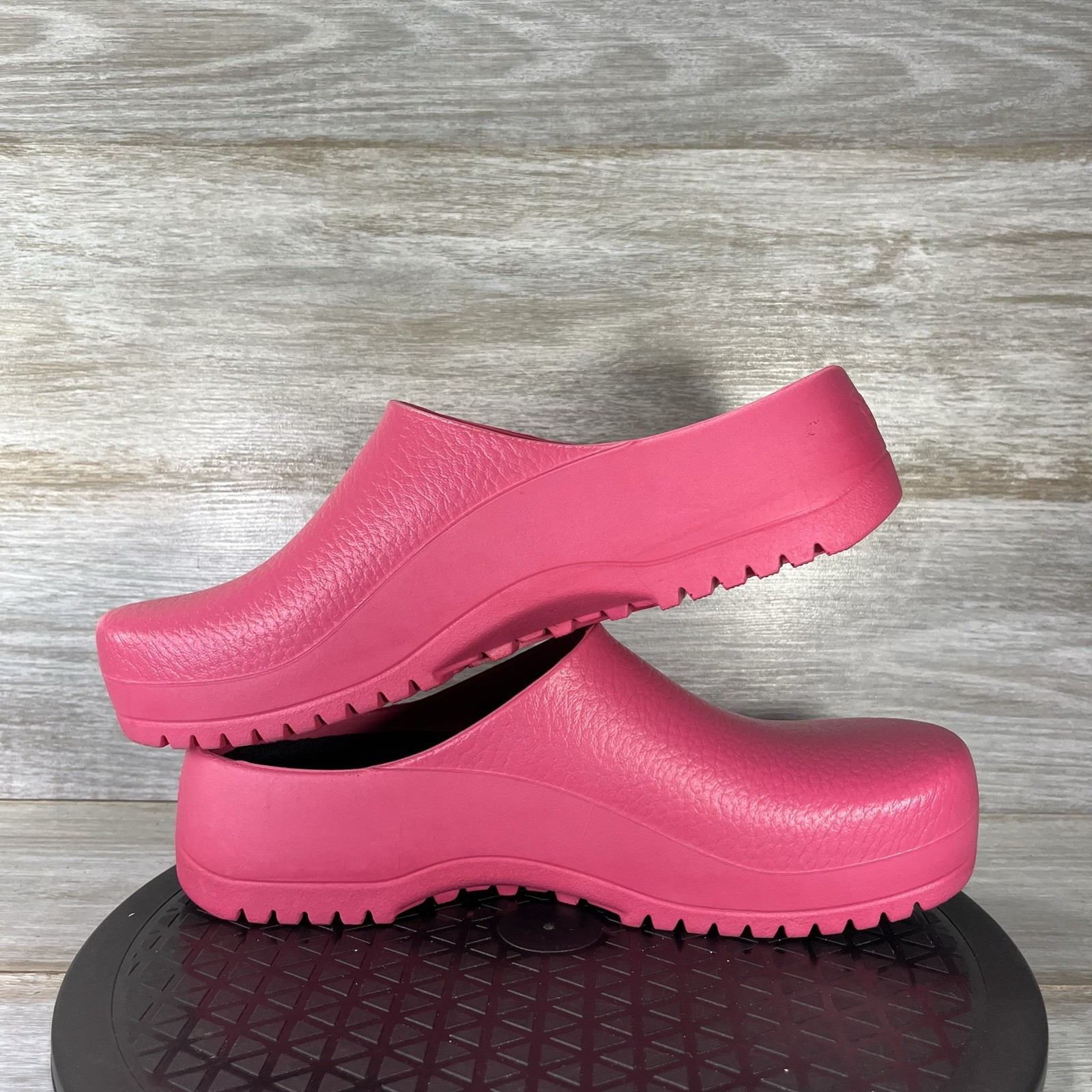 Birkenstock Women’s Super Birki Professional Raspberry Sorbet Clogs Size 10