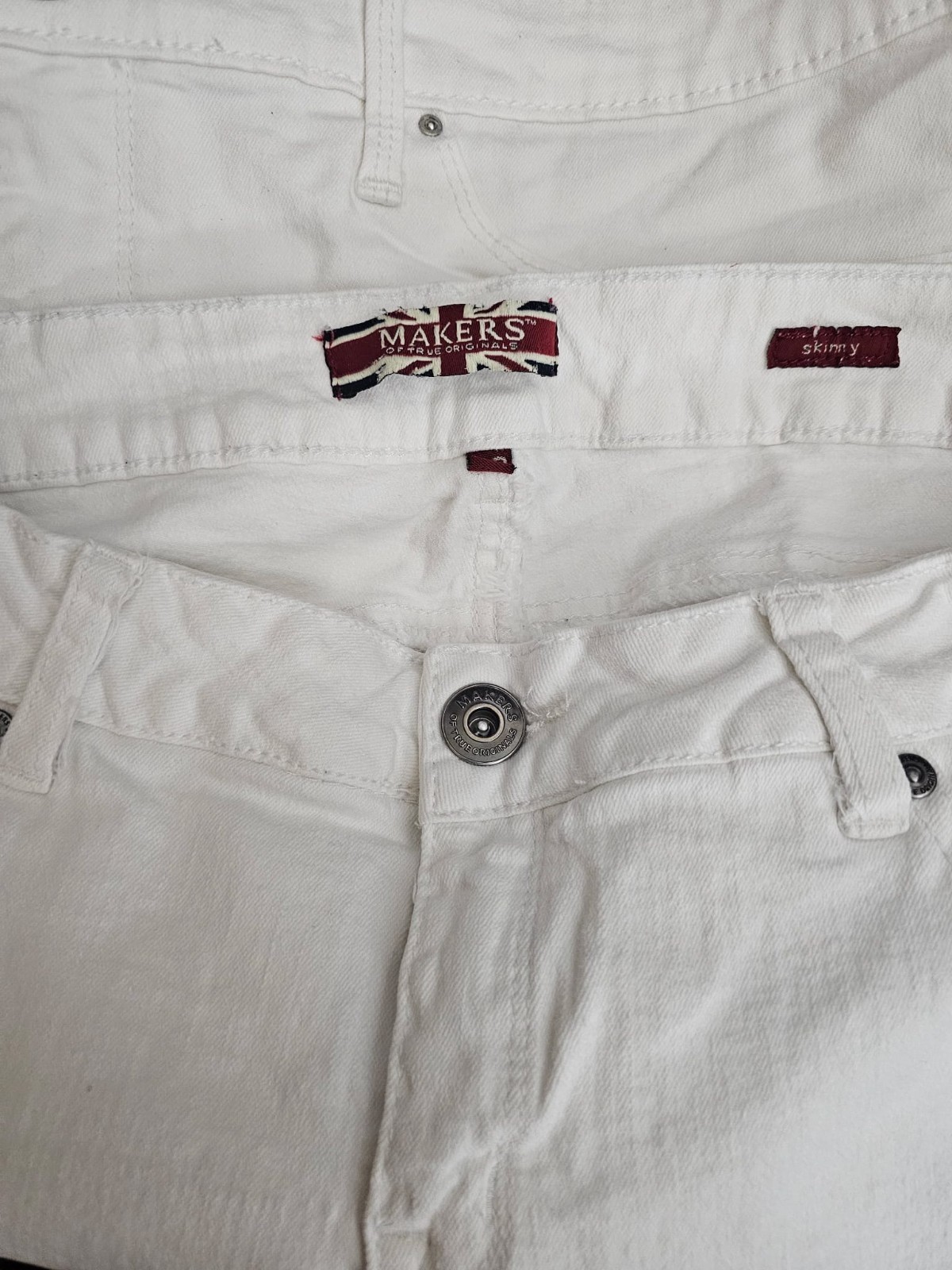Makers Skinny Jean White Size 32 Excellent condition