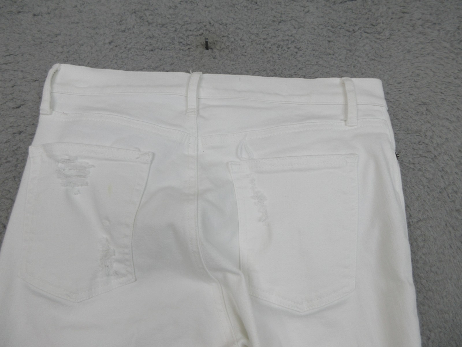 Gap Jeans Womens 29 Resolution True Skinny High Rise Distressed Denim Pants
