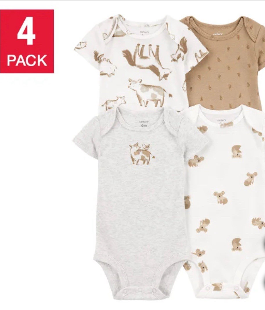 Carter’s Baby 4-pack Body Suit