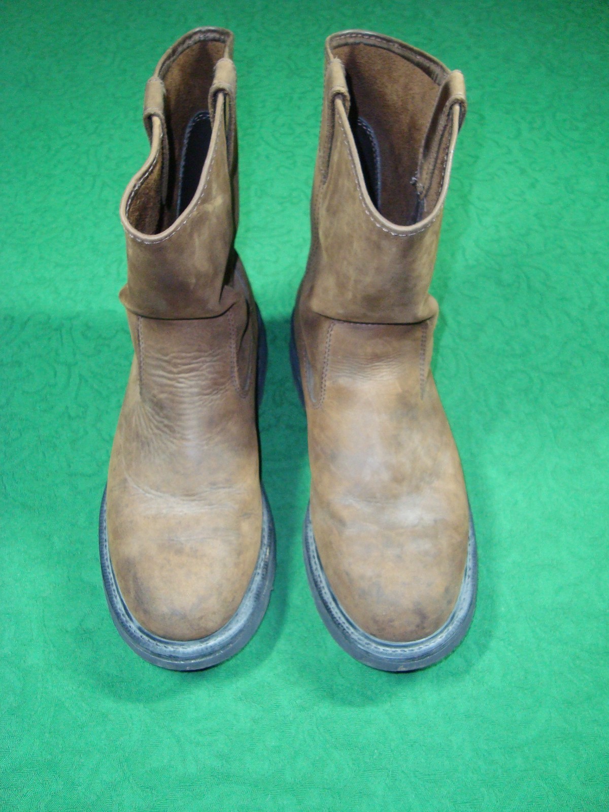 Wolverine Wellington Work Boots Mens Size 13 M Brown Leather Pull On W04727