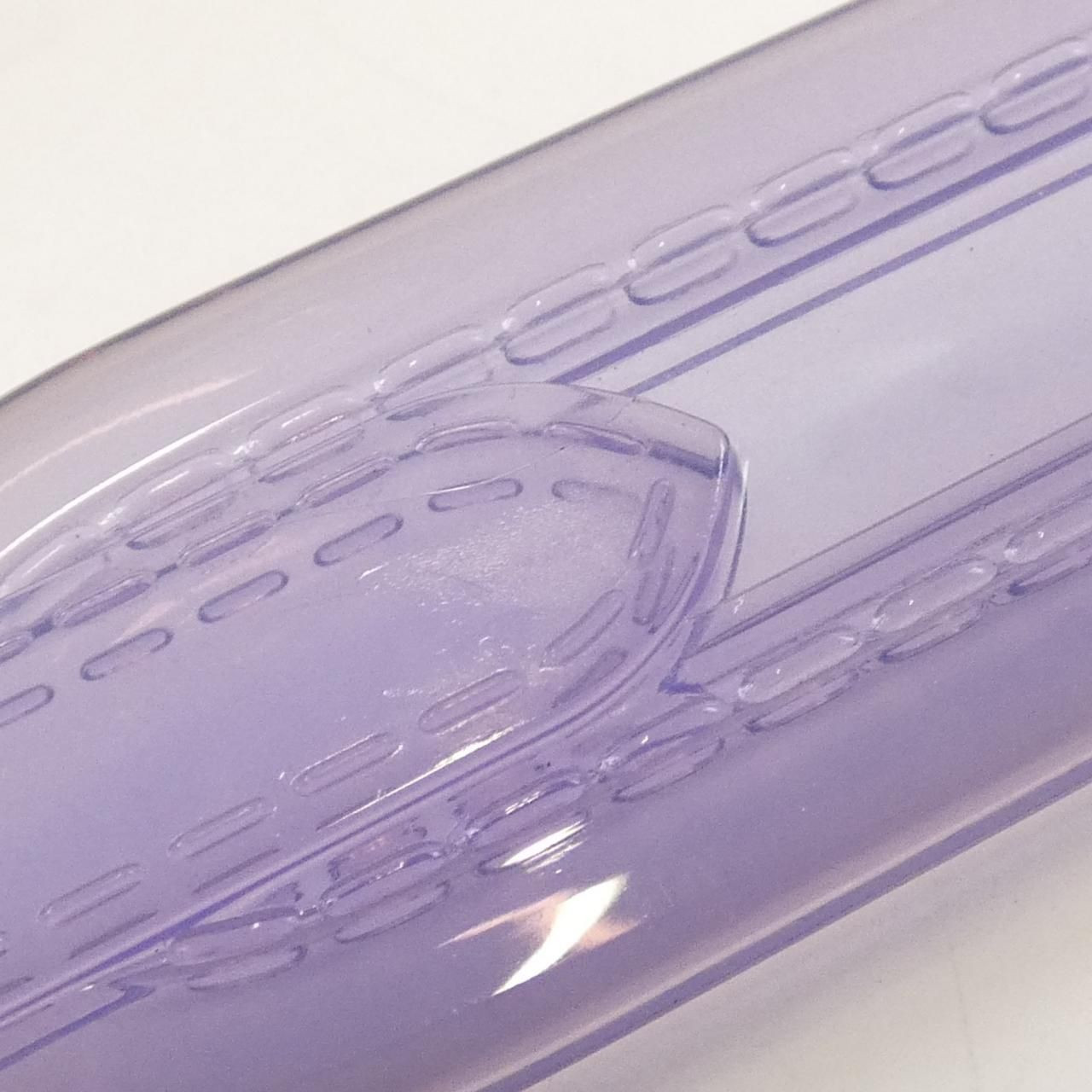 COACH Jelly Tabby CH748 purple PVC Clear 2Way Shoulder Bag Charm NWOT
