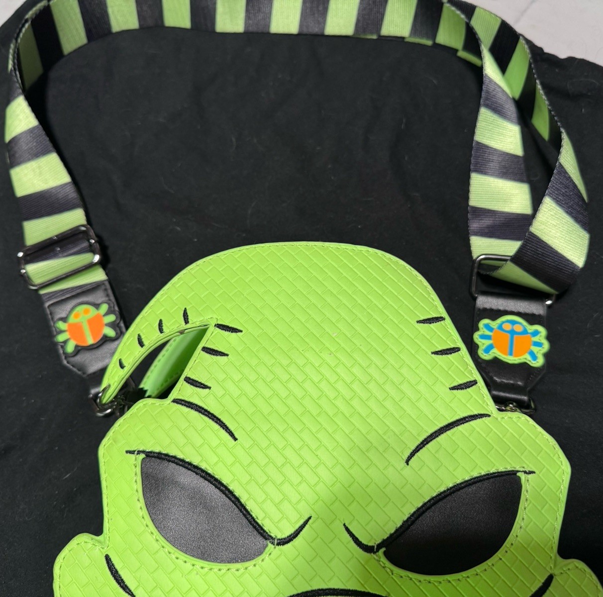 Loungefly Oogie Boogie GITD Crossbody Purse