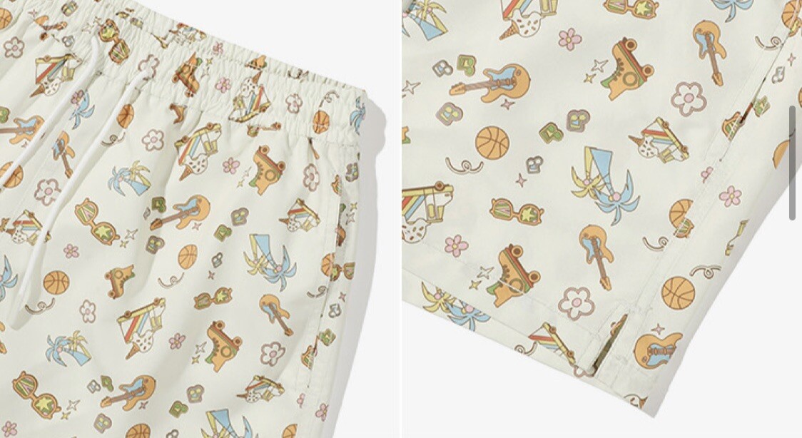 BTS TinyTan Summer Shorts
