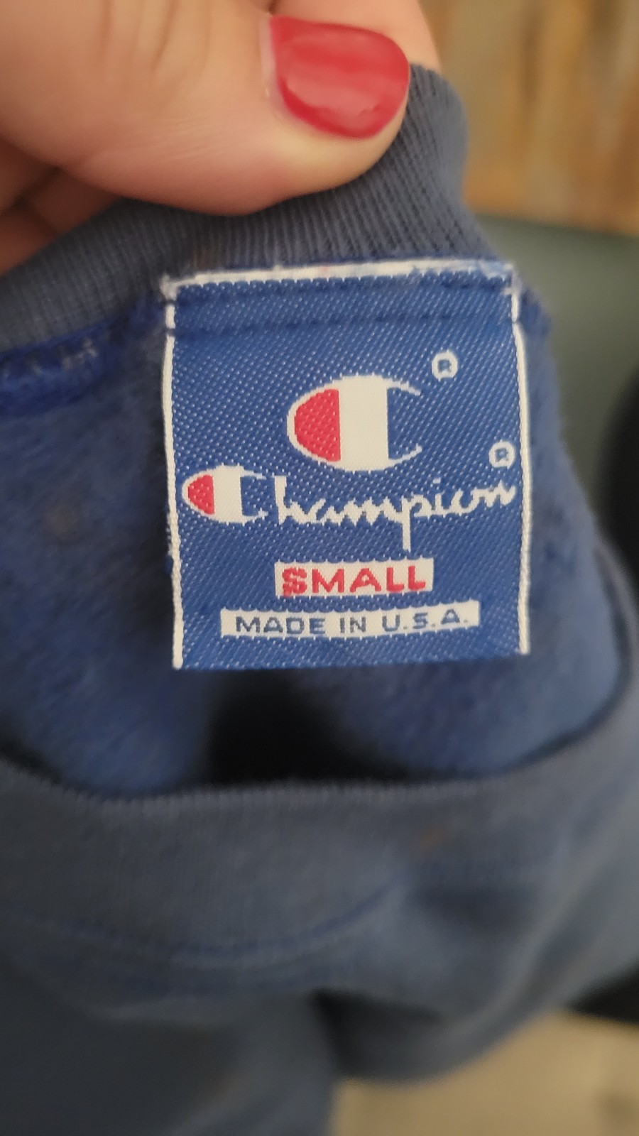 Vintage Champion Reverse Weave Small Made in USA Crewneck Sweatshirt 80s NOS…