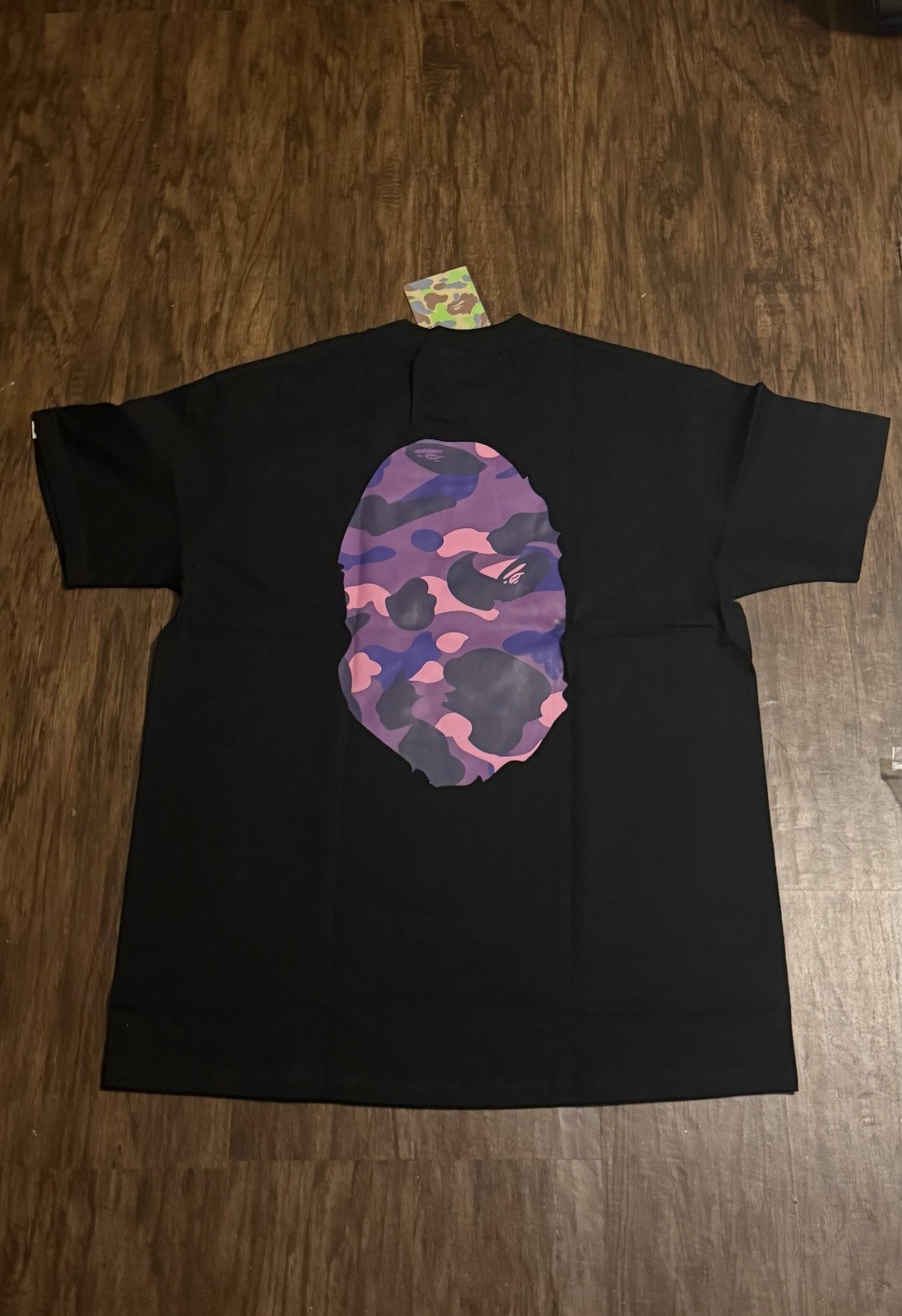A Bathing Ape Men’s Short Sleeve T-shirt “Camo”
