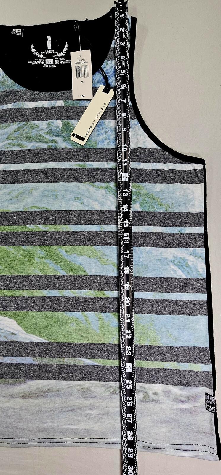 Jeans by Buffalo Spruce Combo Tank Top. Size XL Beachy