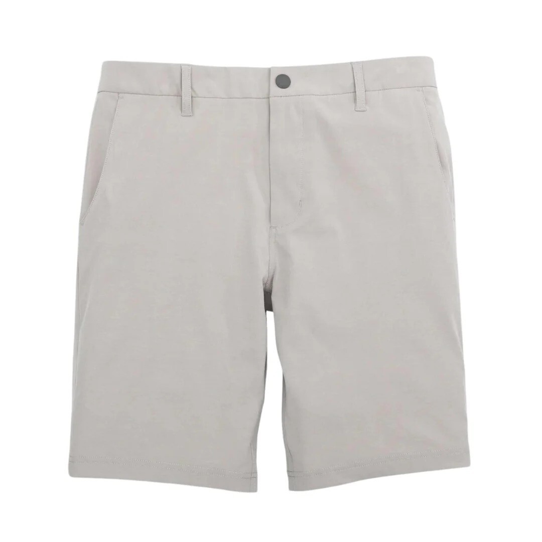 231004 NWT JOHNNIE-O $98 CALCUTTA PREP-FORMANCE SHORTS IN FLAX SZ 38