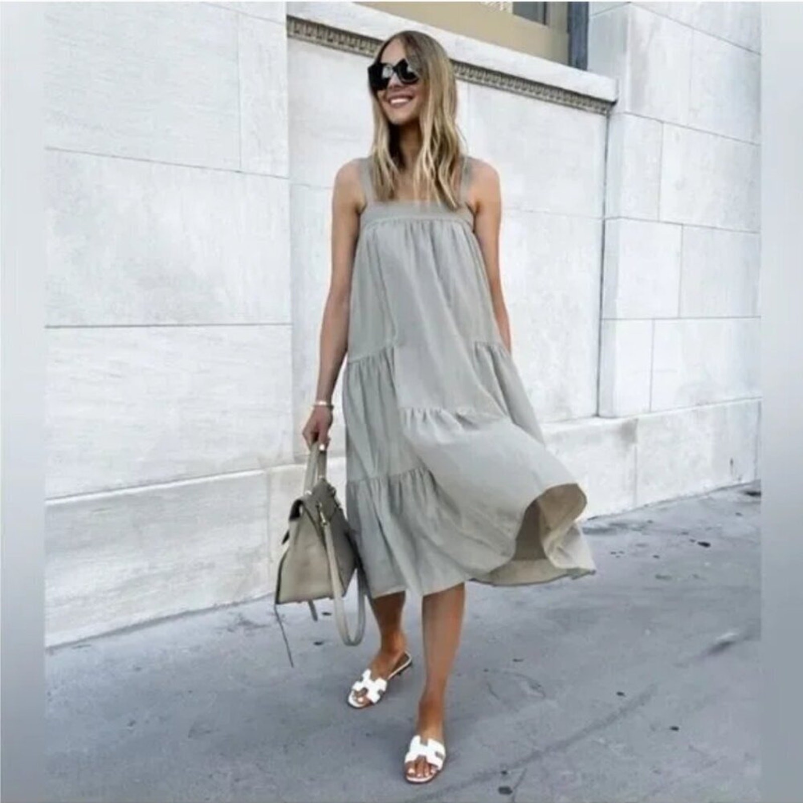 Jenni Kayne Summer Dress in Willow / Size XXL Sage
