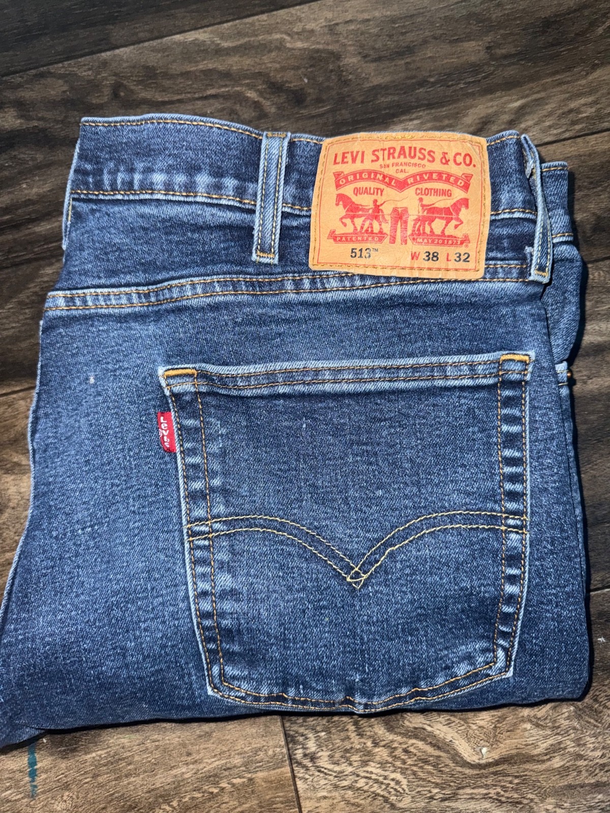 mens levis 513 jeans 38×32