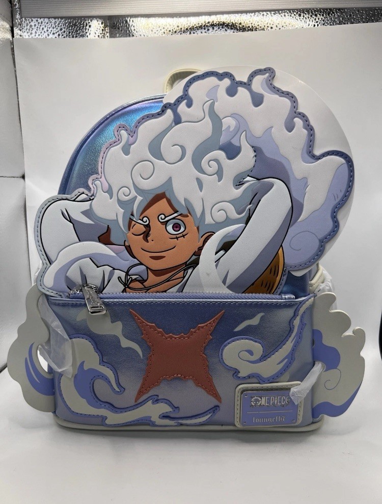 Loungefly NYCC Limited Edition ONE PIECE GEAR5 Luffy Glow Cosplay Mini Backpack