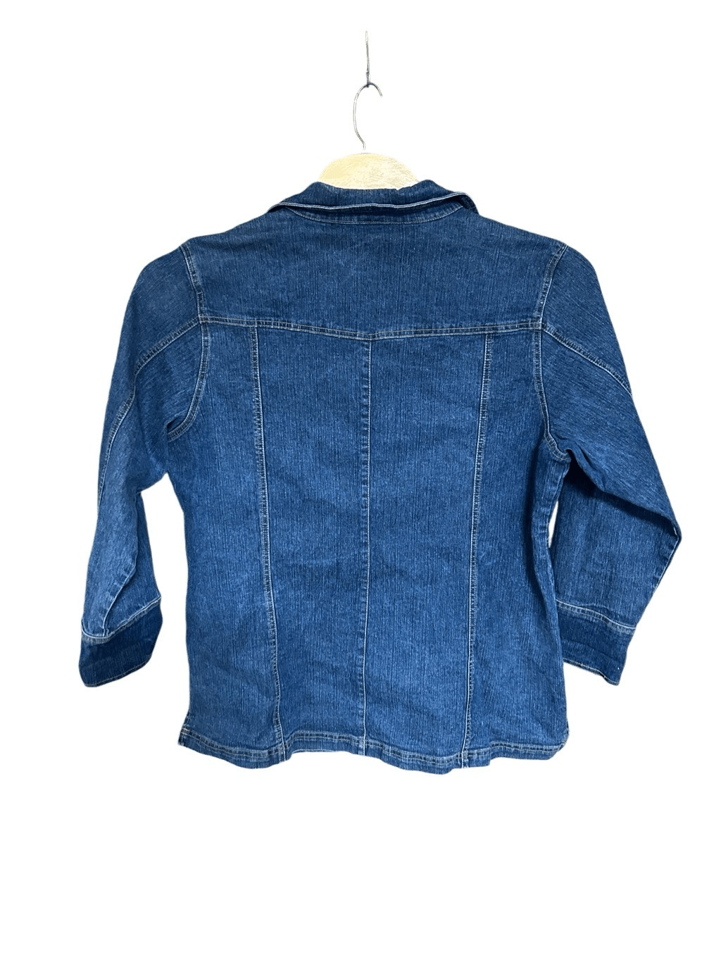 Shaver Lake 20W Button-Up and Zipper Pockets Denim Jeans Shirt Jacket