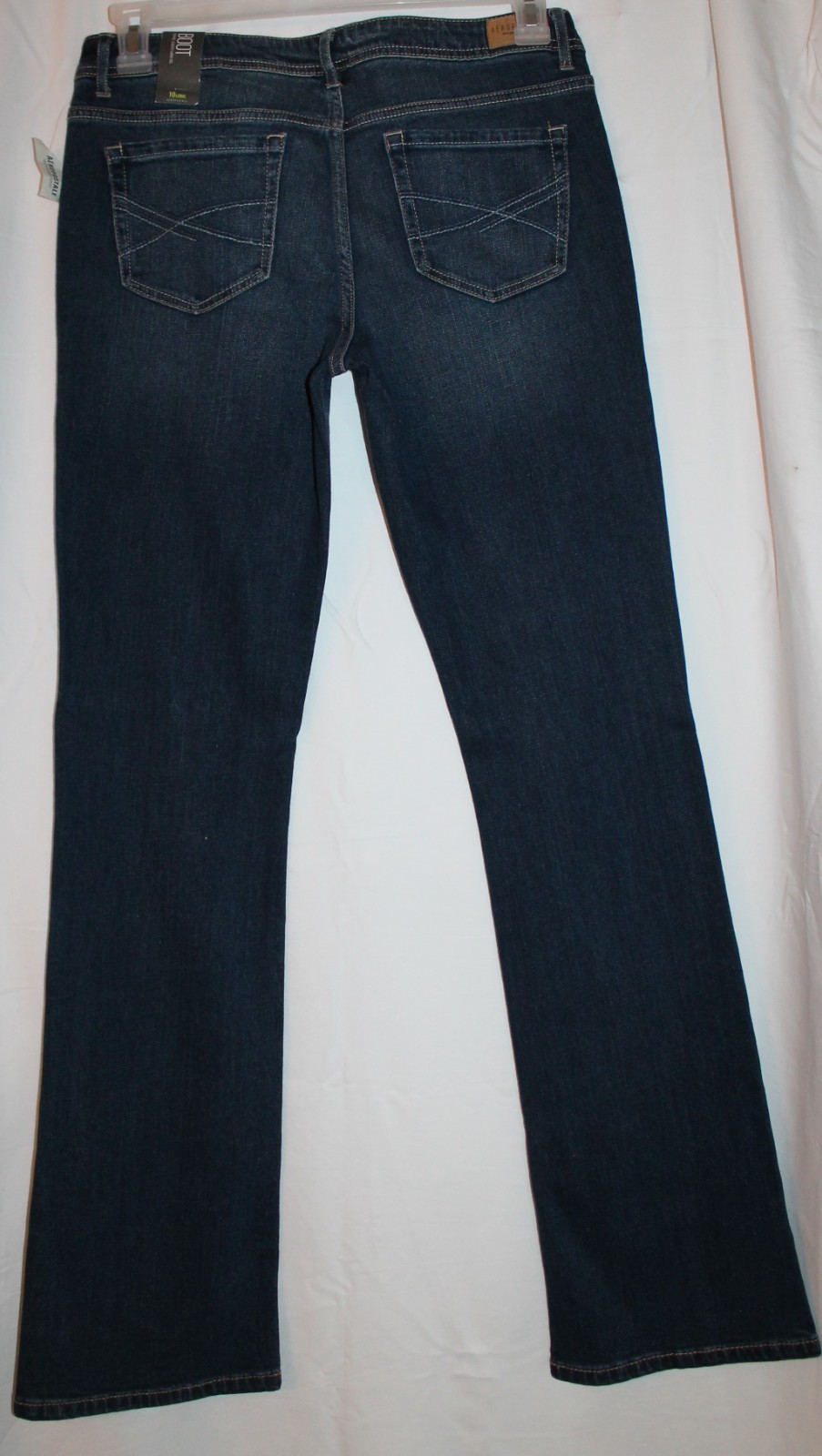 Aeropostale Woman Jeans Low Rise Boot Slightly flared leg Stretch Size 10L