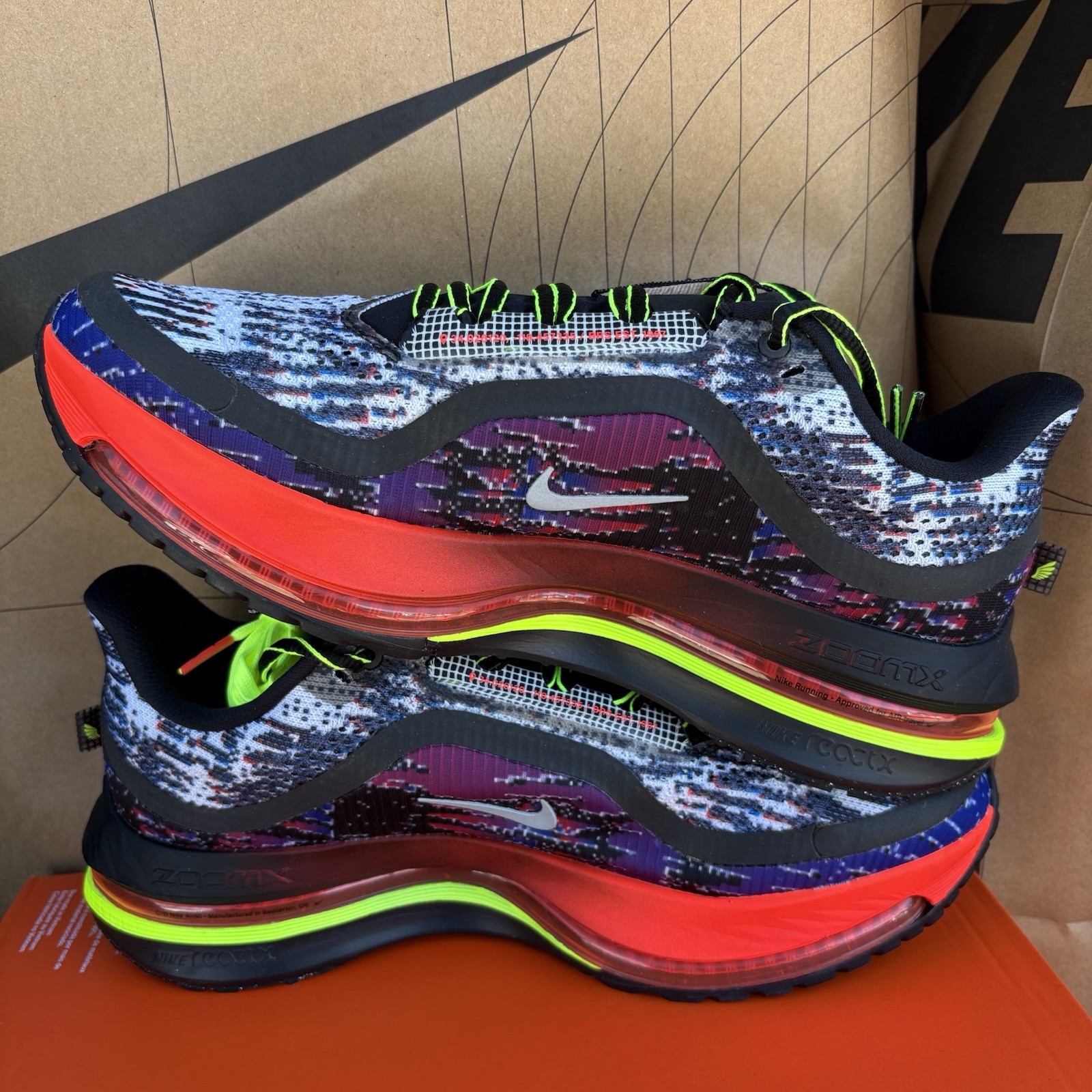 NEW Nike Air Zoom Pegasus Premium Multicolor Pixel NBY IM6778-902 Men Size 11