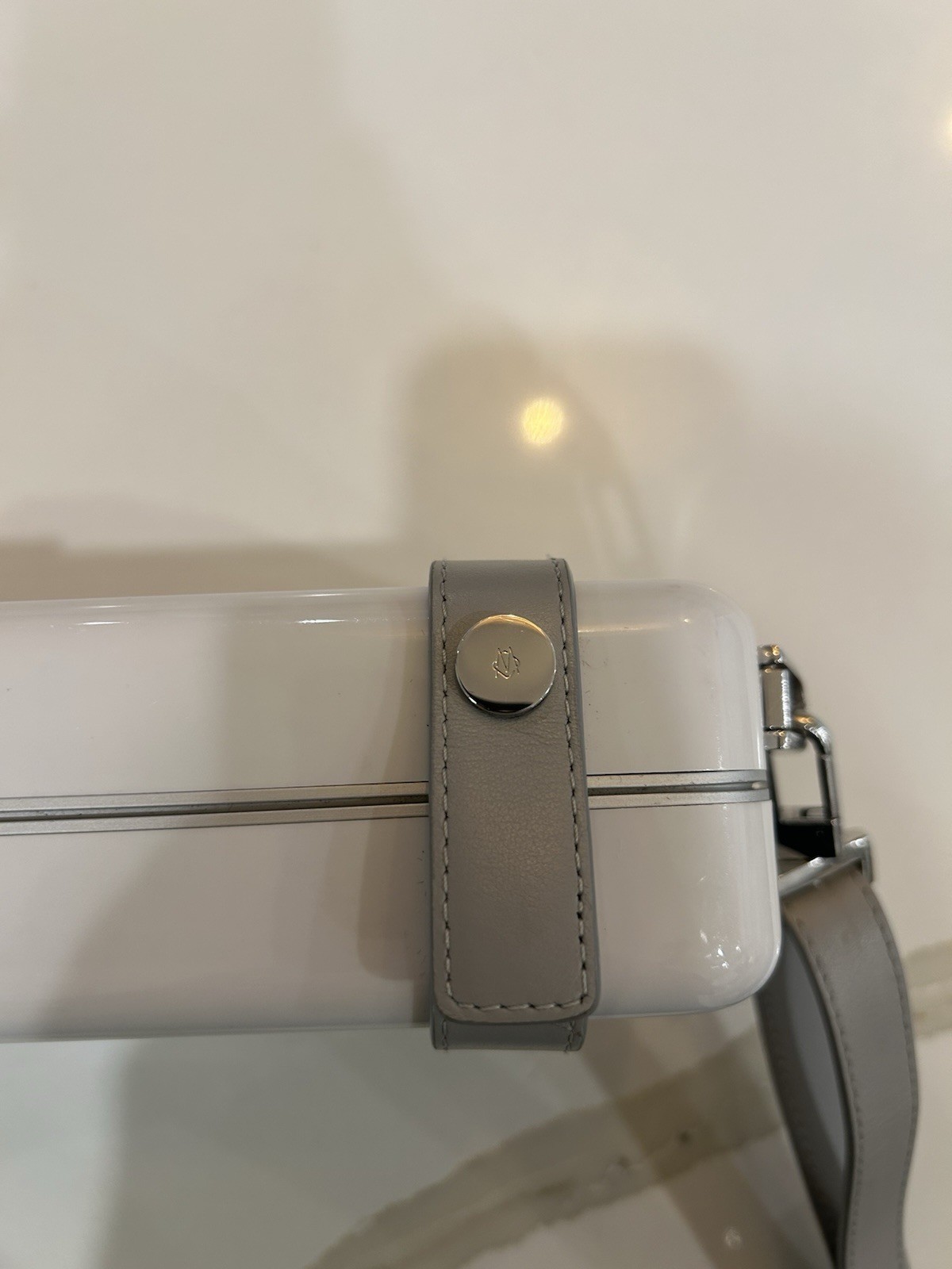Rimowa PERSONAL – POLYCARBONATE Cross-Body Bag With Shoulder Strap White Unisex