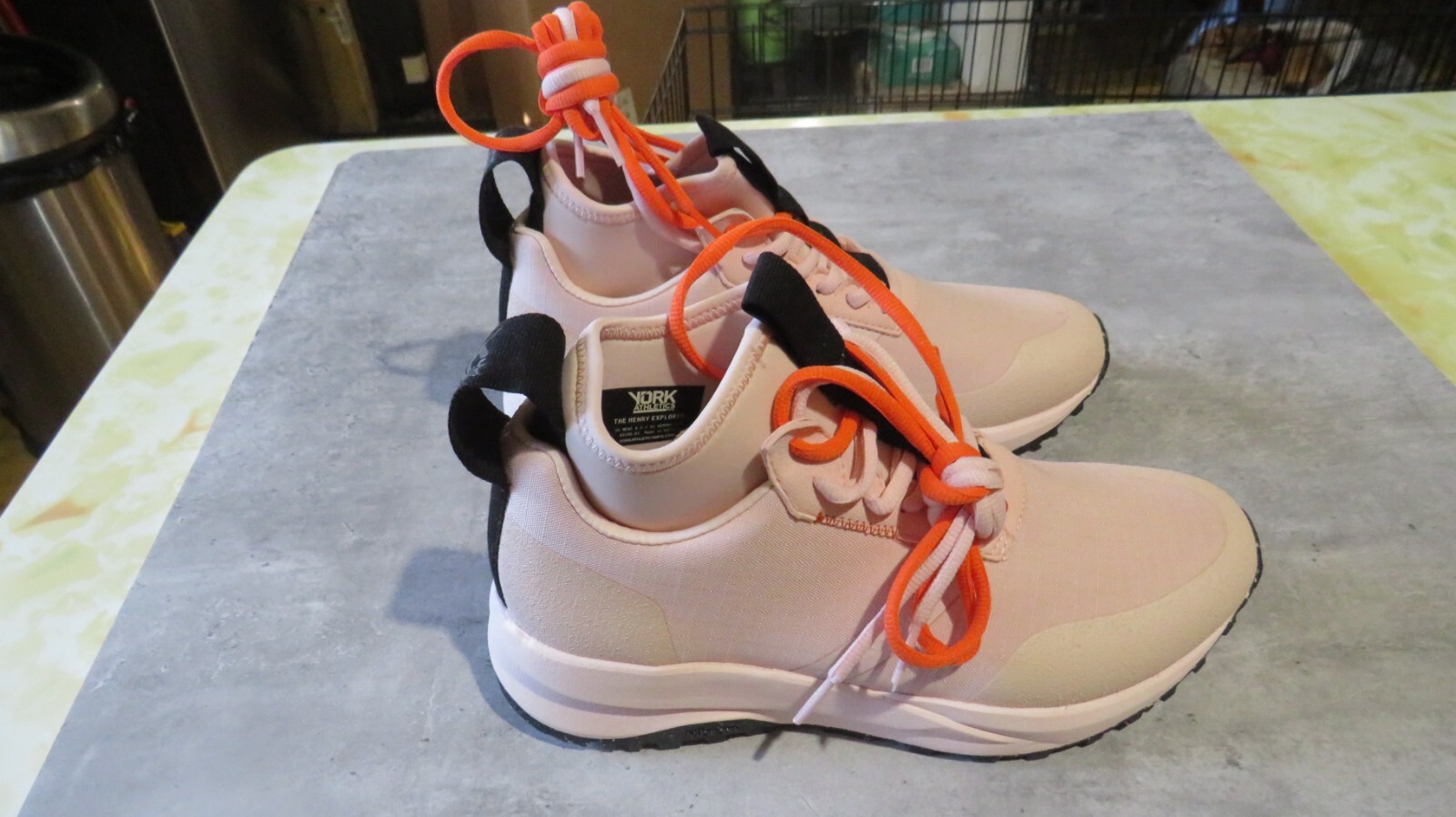 York Athletics – The Via All-Terrain Shoes, Men 6.5/ Women 8, Dusk Pink